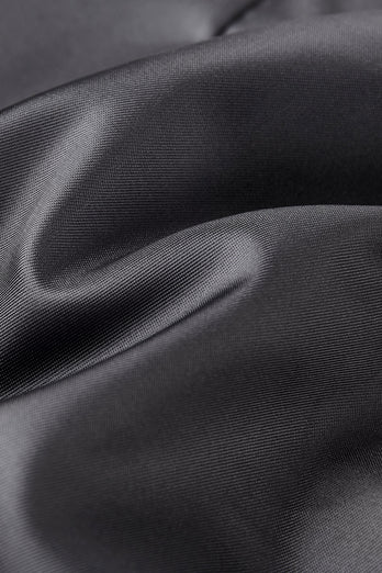 Men's Black Jacquard 3-Piece Shawl Lapel Formal Suits