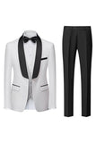 Royal Blue 3 Piece Shawl Lapel Men's Formal Suits