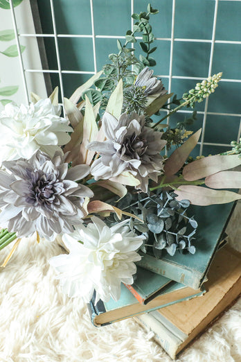 White Wedding Handing Flowers(Vase not Included)