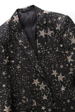 Black Stars Men's Prom Blazer