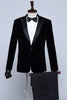 Load image into Gallery viewer, Black Velvet Men&#39;s Blazer for Party