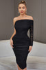 Load image into Gallery viewer, One Shoulder Little Black Dress with Ruffles
