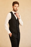 Navy Shawl Lapel One Button Wedding Suits For Men