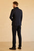 Load image into Gallery viewer, Shawl Lapel One Button Black Wedding Suits For Men