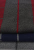 Load image into Gallery viewer, Navy Plaid Soft Warm Winter Scarf For Men