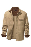 Men's Workwear Washed Cotton Shirt