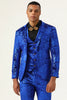 Load image into Gallery viewer, Sparkly Royal Blue Sequins 3 Piece Men&#39;s Formal Suits