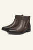 Load image into Gallery viewer, Genuine Leather Top Layer Cowhide Zipper Men&#39;s Boots
