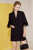 Load image into Gallery viewer, Oversized Formal Blazer For Women with Feathers