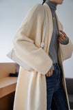 Apricot Oversize Long Sweater Cardigan