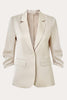 Load image into Gallery viewer, Apricot Notched Lapel One Button Business Formal Blazer