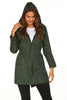Load image into Gallery viewer, Casual Slim Zipper Long Sleeve Army Green Bomber Jacket Waterproof Coat