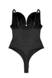 Black Corset Tummy Control Butt Lifting Bodysuit Shapewear