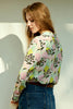 Load image into Gallery viewer, Colorful Printed Women Silk Blouse