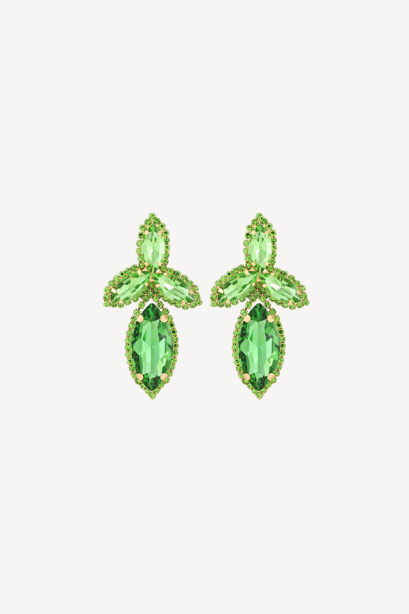 Load image into Gallery viewer, Geometric Clear Rhinestone Sparkling Earrings