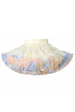 Champagne Ruffled Girl Tutu Skirt