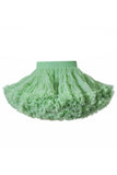 Champagne Ruffled Girl Tutu Skirt