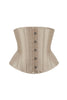 Load image into Gallery viewer, Steel Boned Cotton Long Torso Hourglass Shapewear