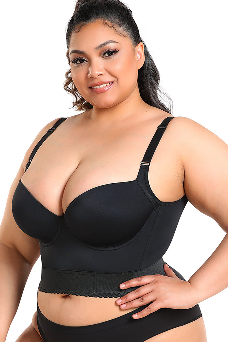Load image into Gallery viewer, Apricot Tank Top Style Body Sculpting Plus Size Sports Bra