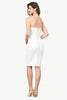 Load image into Gallery viewer, Strapless White Corset Party Dress
