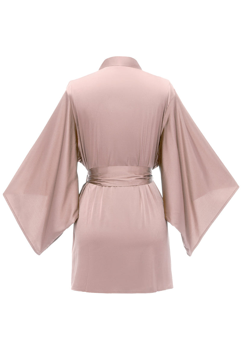 Load image into Gallery viewer, Blush Solid Bridesmaid Robe
