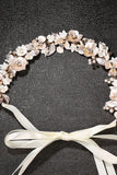 Golden Flower Bridal Headband