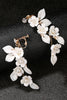 Load image into Gallery viewer, Flower Golden Earrings