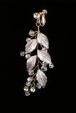 Golden Leaves Drop Earrings