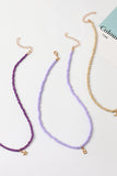 Three-color Boho Style Necklace