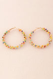 Colorful Loop Boho Style Earrings