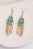 Load image into Gallery viewer, Pink Boho Style Drop Earrings