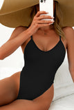 Green One Piece Tummy Control Swimwear