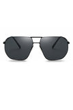 Metal Double Bridge Men's Outdoor Fashion Sunglasses