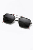 Fashion Metal Hybrid Polarized Men Sunglasses