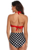 Load image into Gallery viewer, Halter Cut Out One Piece High Waist Swimwear