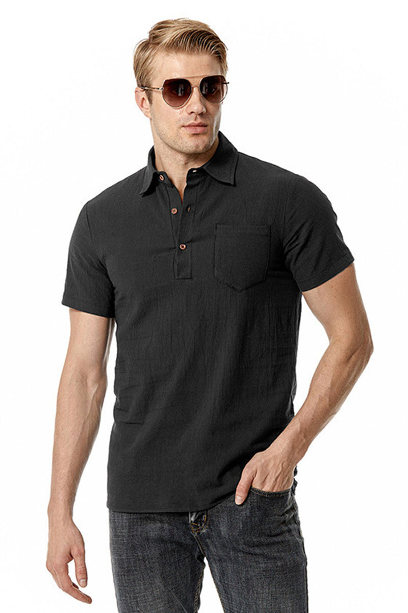 Load image into Gallery viewer, Summer Casual Classic Men&#39;s Tops with Short Sleeves