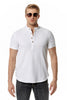 Load image into Gallery viewer, Classic Black Men&#39;s Tops with Short Sleeves