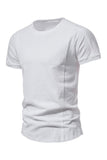 Slim Fit Black Summer Men's T-shirt