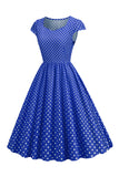 Polka Dots Swing 1950s Dress