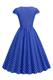 Polka Dots Swing 1950s Dress