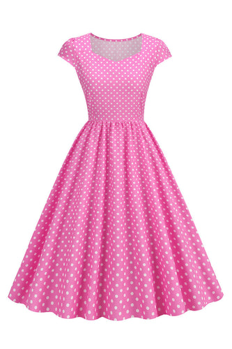 Polka Dots Swing 1950s Dress