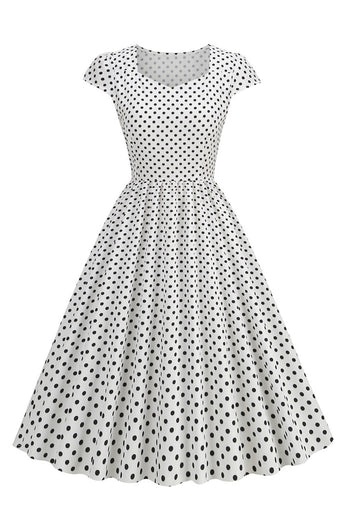 Polka Dots Swing 1950s Dress