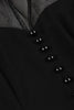 Load image into Gallery viewer, Black A Line Vintage 1950s Dress with Buttons