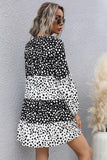 Polka Dots Long Sleeves Casual Dress