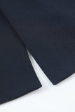 Navy 2 Piece Double Breasted Men's Blazer