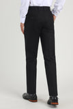 Black Straight Leg Men's Suits Pants