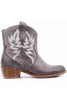 Load image into Gallery viewer, Borwn Embroidered Cowgirl Boho Boots