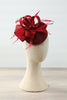 Load image into Gallery viewer, Burgundy 1920s Headpieces With Feathers