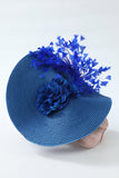 Blue Women 1920s Style Hat