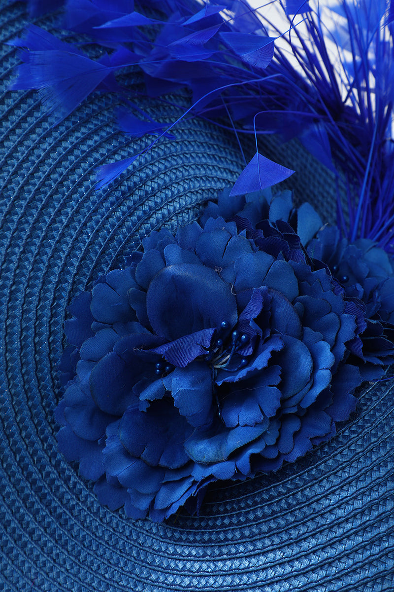 Load image into Gallery viewer, Blue Women 1920s Style Hat